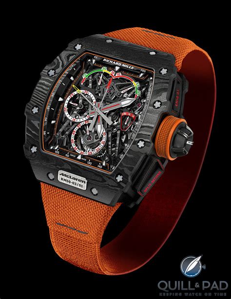 richard mille rm 50 03 mclaren f1 replica|richard mille mclaren.